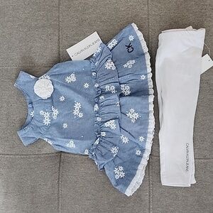 Calvin Klein Jeans 12 Month Leggings Outfit NWT